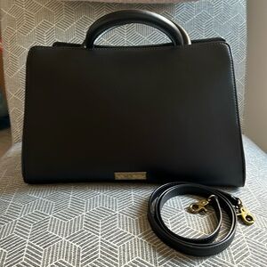 ZAC POSEN SATCHEL BLK W/STRAP